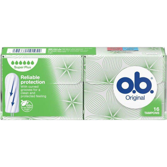O.B TAMPONG Original Super Plus 16 p