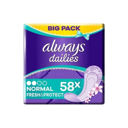 ALWAYS TROSSKYDD Fresh Normal 58 p