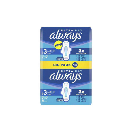 ALWAYS BINDA Ultra Night med vingar 18 p