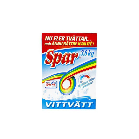SPAR TVÄTTMEDEL Vittvätt 3,6 kg